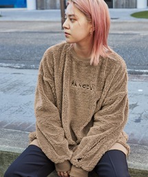 KANGOL（カンゴール）の「MONO-MART×KANGOL カンゴール ビッグシルエット ボア  クルーネックスウェット（スウェット）」