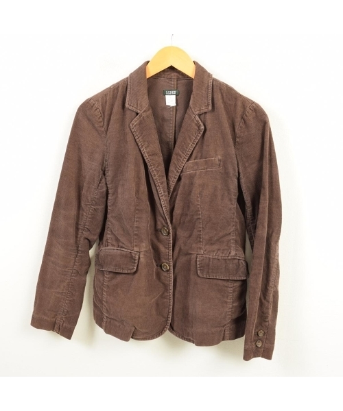 J.CREW コーデュロイジャケット　テラードジャケット ブランド古着】コーデュロイ テーラードジャケット（テーラード