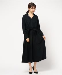 ・スキッパーベルト付ワンピース