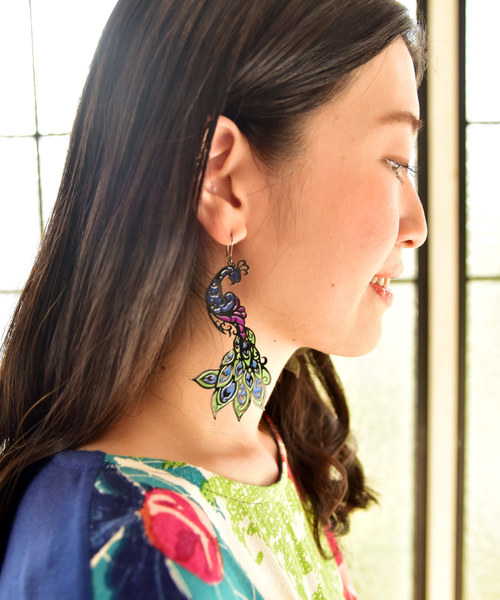 チャイハネ(チャイハネ)の「【チャイハネ】メイリーピアス(ピアス(両耳用)・レディース・その他1/その他2/その他3/その他4/その他5・FREE)」の8枚目の写真