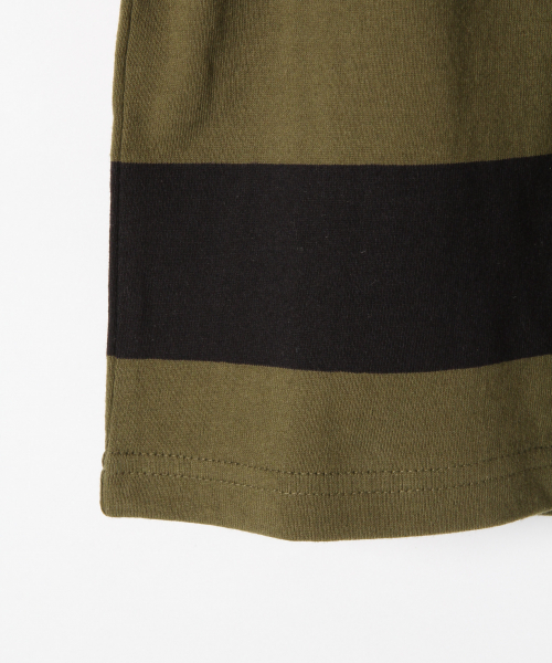 IN THE HOUSE(インザハウス)の「キッズ【IN THE HOUSE】ボーダーT/824447(Tシャツ/カットソー・キッズ・ホワイト/ブラック・SMALL/MEDIUM/LARGE/X-LARGE/XX-LARGE)」の7枚目の写真