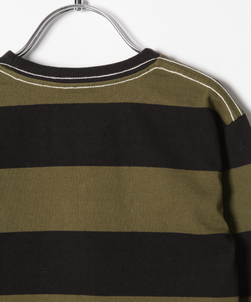 IN THE HOUSE(インザハウス)の「キッズ【IN THE HOUSE】ボーダーT/824447(Tシャツ/カットソー・キッズ・ホワイト/ブラック・SMALL/MEDIUM/LARGE/X-LARGE/XX-LARGE)」の8枚目の写真