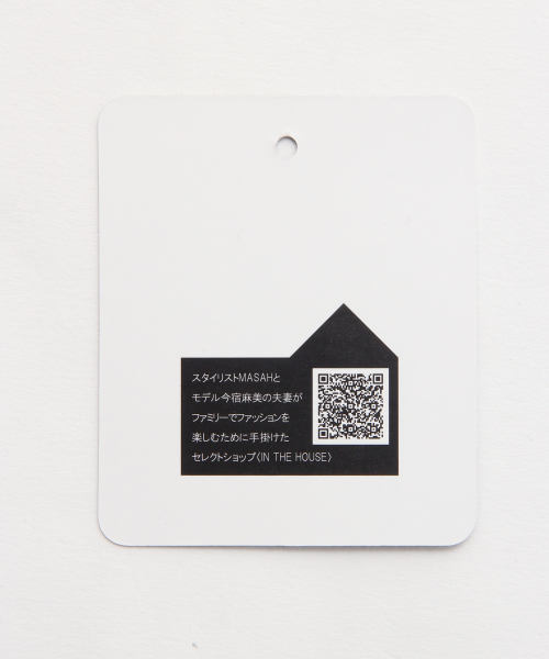 IN THE HOUSE(インザハウス)の「キッズ【IN THE HOUSE】ボーダーT/824447(Tシャツ/カットソー・キッズ・ホワイト/ブラック・SMALL/MEDIUM/LARGE/X-LARGE/XX-LARGE)」の12枚目の写真