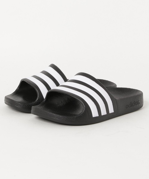 adidas（アディダス）の「アディレッタアクア [ADILETTE AQUA K] アディダス（キッズ/子供用） / アディダス adidas（サンダル・キッズ・ブラック×ホワイト/ホワイト×シルバー/ホワイト×ピンク/ブルー・17.0cm/18.0cm/19.0cm/20.0cm/21.0cm/22.0cm/23.0cm/18cm/24.0cm/25.0cm）」の10枚目の写真