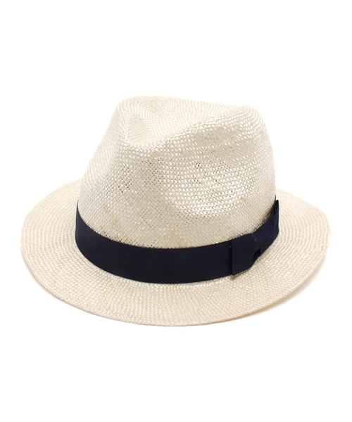 Ray BEAMS(レイビームス)の「○Ray BEAMS / ケンマソウ 中折れハット(ハット・レディース・ホワイト/ネイビー・ONE SIZE)」の8枚目の写真