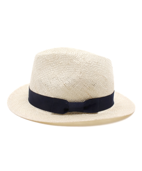 Ray BEAMS(レイビームス)の「○Ray BEAMS / ケンマソウ 中折れハット(ハット・レディース・ホワイト/ネイビー・ONE SIZE)」の6枚目の写真