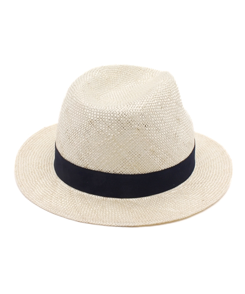 Ray BEAMS(レイビームス)の「○Ray BEAMS / ケンマソウ 中折れハット(ハット・レディース・ホワイト/ネイビー・ONE SIZE)」の5枚目の写真