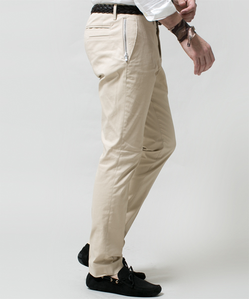 NANO universe(ナノユニバース)の「junhashimoto nano・universe/ イタリアーノピーチタッチチノ(チノパンツ・メンズ・ネイビー/イエロー/ピンク/ベージュ/ブルー/サックスブルー/ホワイト・LARGE/X-LARGE/MEDIUM/SMALL)」の11枚目の写真