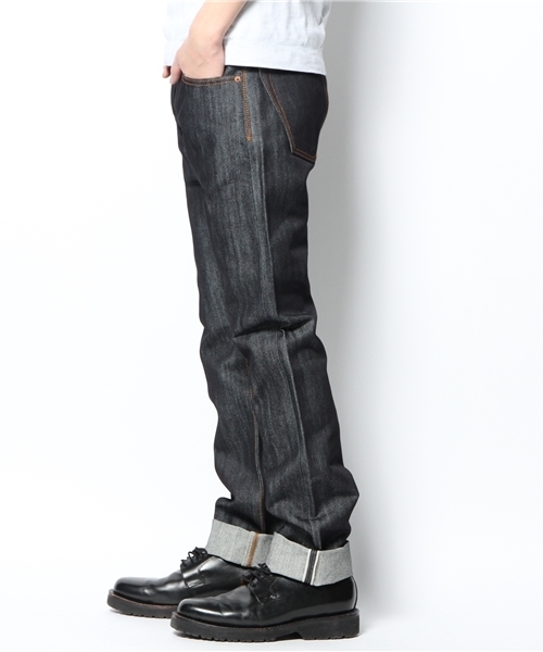 Drawing Numbers（ドローイング ナンバーズ）の「【WASHI jeans】paperデニム-GAMPI-（デニムパンツ・メンズ・ネイビー・30/32/31）」の8枚目の写真