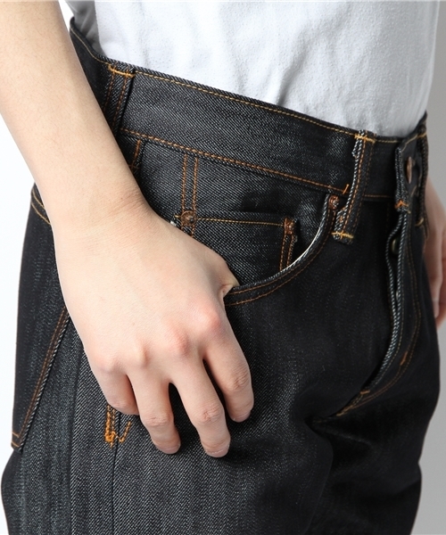 Drawing Numbers（ドローイング ナンバーズ）の「【WASHI jeans】paperデニム-GAMPI-（デニムパンツ・メンズ・ネイビー・30/32/31）」の13枚目の写真