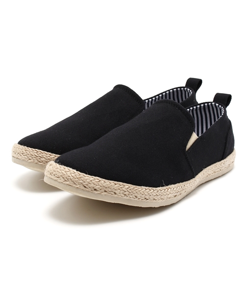 WEGO（ウィゴー）の「WEGO/ジュートソールスリッポン（スニーカー・メンズ・ダークインディゴブルー/レッド/ホワイト系その他/ブラック・27/26）」の14枚目の写真