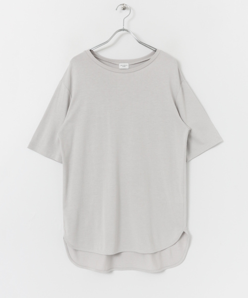 URBAN RESEARCH DOORS(アーバンリサーチドアーズ)の「5分袖ルーズカットソー∴(Tシャツ/カットソー・レディース・ブラウン/グレー/カーキ・ONE)」の14枚目の写真