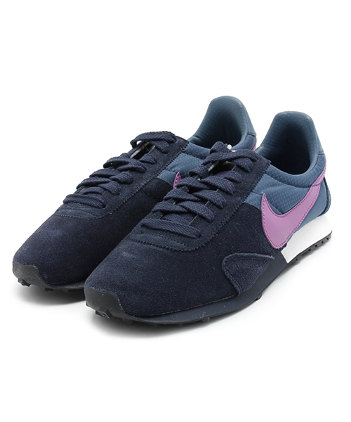 And A（アンドエー）の「｜NIKE PRE MONTREAL（スニーカー・レディース・ネイビー/パープル・23.5cm/24.5cm）」の2枚目の写真