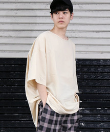 revertical（リバーティカル）の「サイドスリット ビッグシルエット ロングTシャツ（Tシャツ/カットソー）」