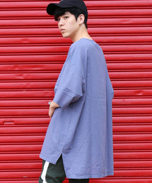revertical（リバーティカル）の「サイドスリット ビッグシルエット ロングTシャツ（Tシャツ/カットソー）」