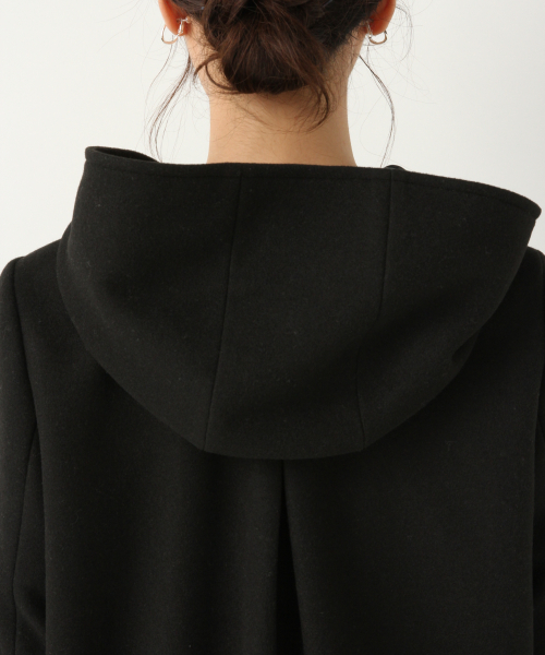 GLOBAL WORK（グローバルワーク）の「軽やかストレッチ2WAYショートコート/834468（その他アウター・レディース・ブラック/グレー/ブラウン/ベージュ・SMALL/MEDIUM/LARGE）」の9枚目の写真