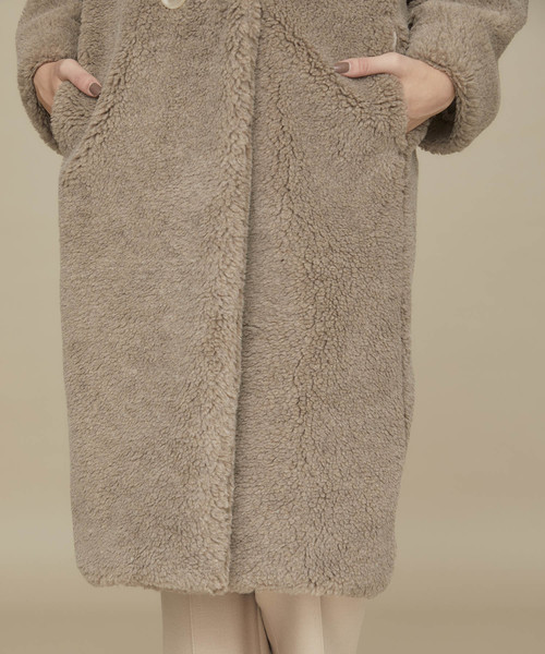 【最終値下げ】MARNO Helena coat コート 丸林広奈 マーノ marno Holly Fur Jacket 丸林広奈 - メルカリ