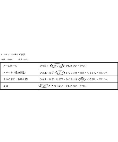antiqua(アンティカ)の「CPOロングワンピ(ワンピース・レディース・オフホワイト/ブラック/モカ・FREE)」の5枚目の写真
