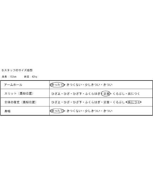 antiqua(アンティカ)の「CPOロングワンピ(ワンピース・レディース・オフホワイト/ブラック/モカ・FREE)」の7枚目の写真