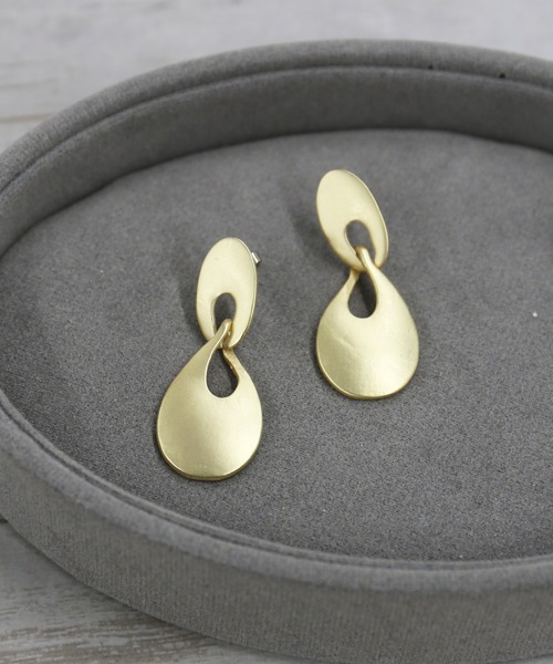 JUGLANS(ユグランス)の「【JUGLANS】デザインピアス(ピアス(両耳用)・レディース・K/O/C/J/G/N/B/F/R/M/P/E/Q/I/S/T/L/A/H/D・FREE)」の11枚目の写真