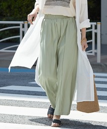 coca（coca） | ペールトーンセンターシームとろみパンツ(その他パンツ)