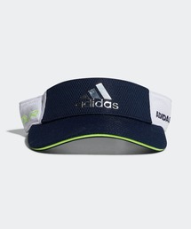 ツアーメタリックロゴバイザー【adidas Golf/アディダスゴルフ】/ Tour Met Visor Large