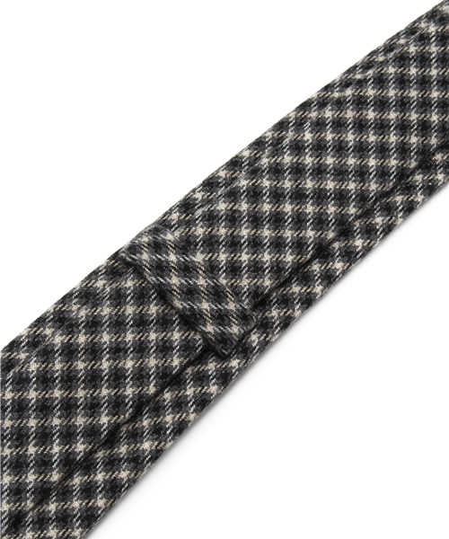 WEGO（ウィゴー）の「WEGO/千鳥格子ネクタイ（ネクタイ・メンズ・ブラック・FREE）」の4枚目の写真