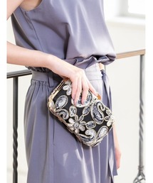 fifth | フラワー刺繍クラッチバッグ(クラッチバッグ)