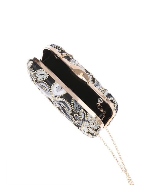 fifth（フィフス）の「フラワー刺繍クラッチバッグ（クラッチバッグ・レディース・ブラック・FREE）」の7枚目の写真