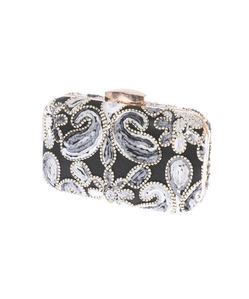 fifth（フィフス）の「フラワー刺繍クラッチバッグ（クラッチバッグ・レディース・ブラック・FREE）」の8枚目の写真