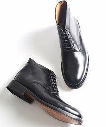 SHIPS | SC: レザー/チャッカブーツ グッドイヤーウェルト製法■(ブーツ)