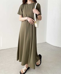 GeeRA | フレアーシルエットロングワンピース(ワンピース)