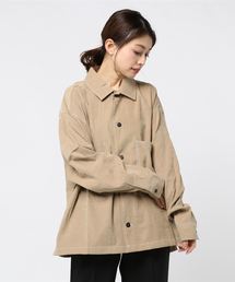 オーバーステッチングシャツ