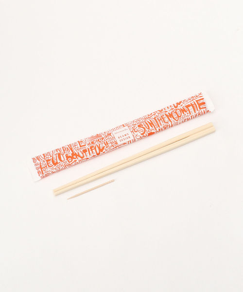 Afternoon Tea(アフタヌーンティー)の「BEAMS DESIGN/ポーチ入り割り箸12膳セット(カトラリー)」 - WEAR