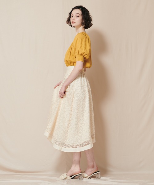 訳あり商品 セール パワショルマエボタンブラウス シャツ シャツ ブラウス ブラウス トップス Supreme La La シュープリームララ のファッション正規品超歓迎直輸入