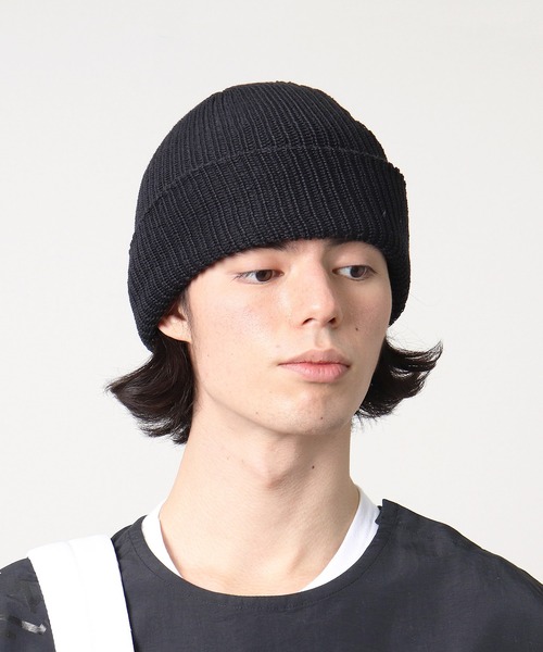 THE BAREFOOT（ベアフット）の「CA AZE WATCH / リブワッチ ニット帽（ニットキャップ/ビーニー・メンズ・グレー/ネイビー/ベージュ/ブラック・FREE）」の6枚目の写真