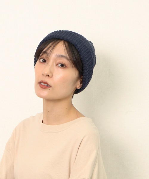 THE BAREFOOT（ベアフット）の「CA AZE WATCH / リブワッチ ニット帽（ニットキャップ/ビーニー・メンズ・グレー/ネイビー/ベージュ/ブラック・FREE）」の18枚目の写真