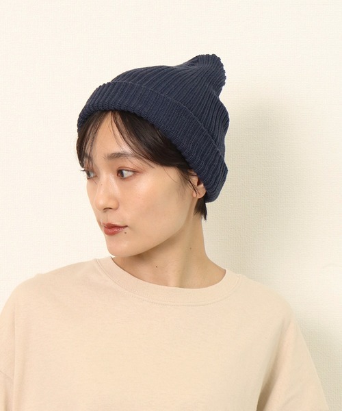 THE BAREFOOT（ベアフット）の「CA AZE WATCH / リブワッチ ニット帽（ニットキャップ/ビーニー・メンズ・グレー/ネイビー/ベージュ/ブラック・FREE）」の17枚目の写真