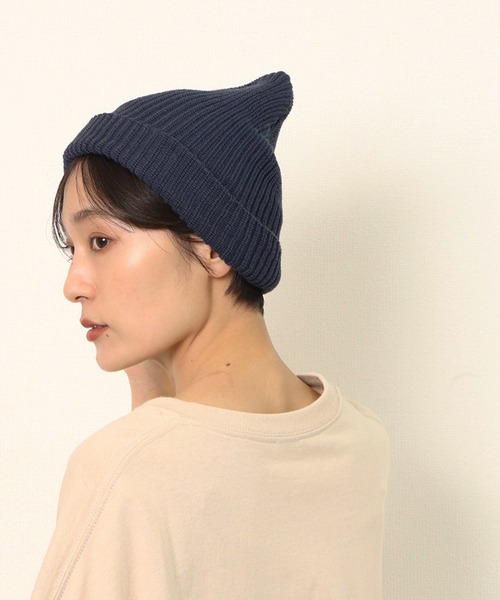 THE BAREFOOT（ベアフット）の「CA AZE WATCH / リブワッチ ニット帽（ニットキャップ/ビーニー・メンズ・グレー/ネイビー/ベージュ/ブラック・FREE）」の16枚目の写真