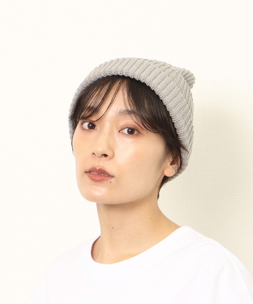 THE BAREFOOT（ベアフット）の「CA AZE WATCH / リブワッチ ニット帽（ニットキャップ/ビーニー・メンズ・グレー/ネイビー/ベージュ/ブラック・FREE）」の12枚目の写真