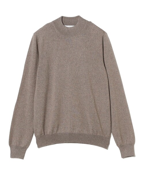 【極美品】グランサッソ12ゲージ 秋冬 モックネック ニット 44 グランサッソ 定番 12ゲージ モックネック ニット 新色入荷