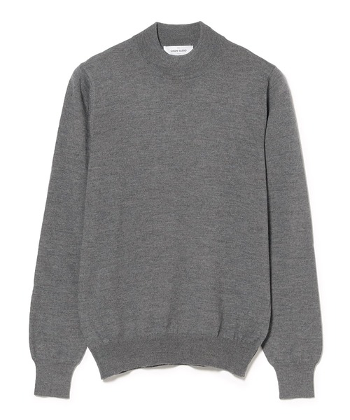 ビームスの百名品】GRAN SASSO / 12ゲージ モックネック ニット
