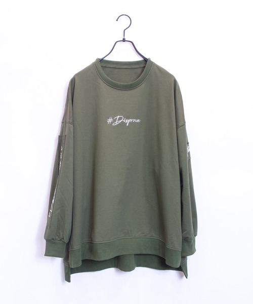 JACKROSE（ジャックローズ）の「JE-ロゴリメイク・ビックシルエットスウェット（Tシャツ/カットソー・メンズ・ホワイト/ブラック/ブラウン/カーキ/ピンク/ライトグリーン/ベージュ・M/L）」の19枚目の写真