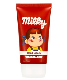 AQUA SAVON × PEKO（アクアシャボンペコ）の「不二家 ミルキーの香り ハンドクリーム 50g（ハンドケア/ハンドクリーム）」