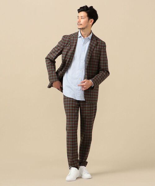 SHIPS（シップス）の「SC: トロピカルウール ストレッチ ギンガム