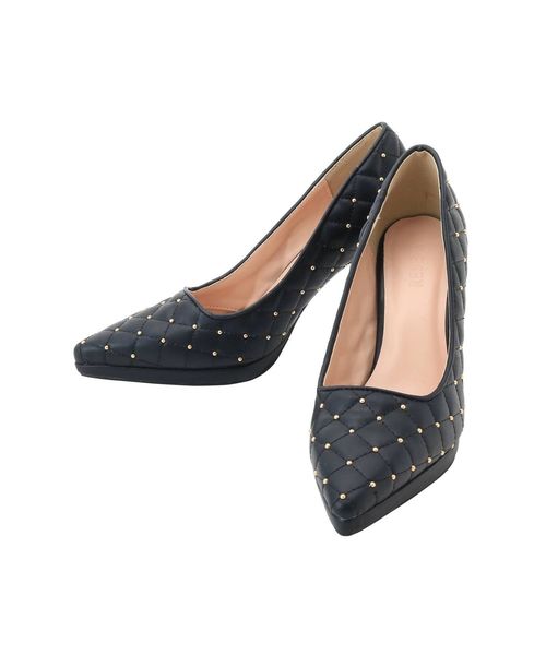 RESEXXY（リゼクシー）の「キルティングピンヒールパンプス（パンプス・レディース・ブラック/ベージュ/マスタード・SMALL/MEDIUM/LARGE）」の19枚目の写真