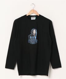 BEANIE GIRL BULE長袖Tシャツ