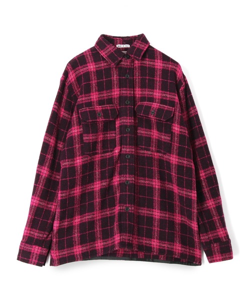 Destin ダブルポケットチェックシャツ