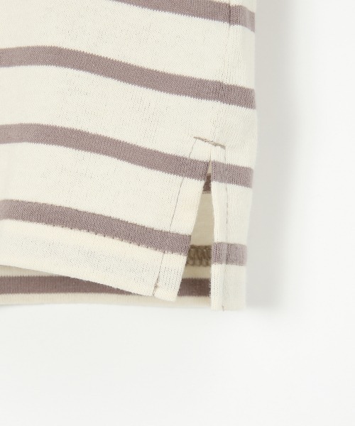 GLOBAL WORK(グローバルワーク)の「【キッズ】ヘビロッTEEボーダー/925297(Tシャツ/カットソー・キッズ・ホワイト/アイボリー/ブラック/ライトピンク・120cm/140cm/100cm/130cm/110cm/160cm/150cm)」の18枚目の写真