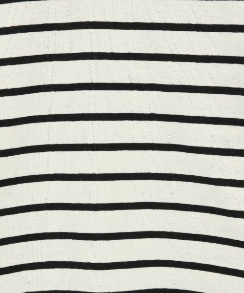 GLOBAL WORK(グローバルワーク)の「【キッズ】ヘビロッTEEボーダー/925297(Tシャツ/カットソー・キッズ・ホワイト/アイボリー/ブラック/ライトピンク・120cm/140cm/100cm/130cm/110cm/160cm/150cm)」の12枚目の写真